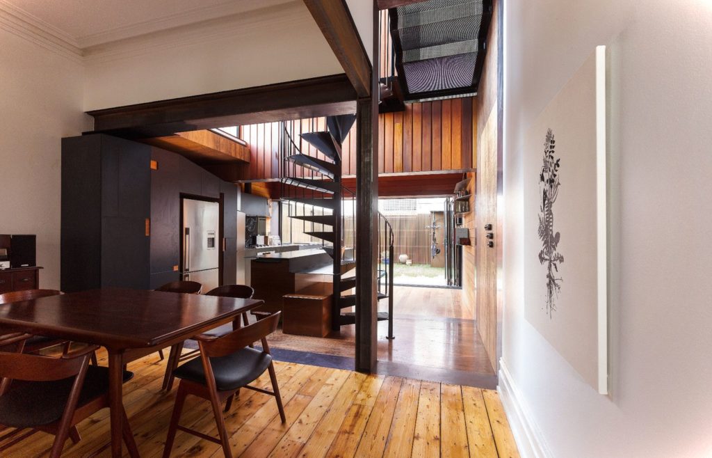 vertical concept home design dining