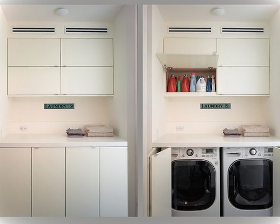 Clean And Modern Laundry Room Ideas
