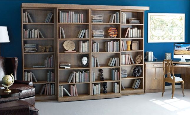 Library Murphy Bed - Bookshelf Mode