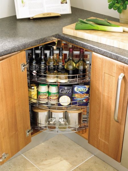 spinable inexpensive kitchen storage