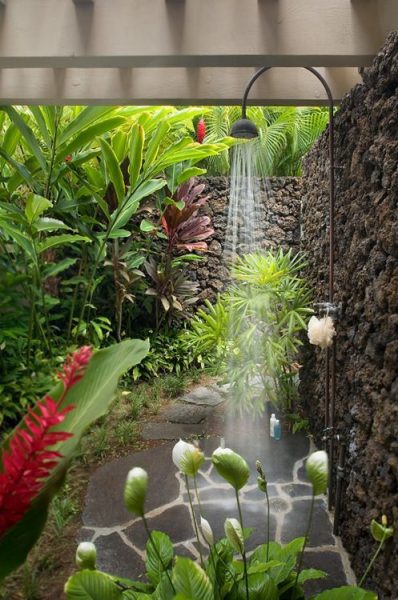 Back To Nature Outdoor Shower