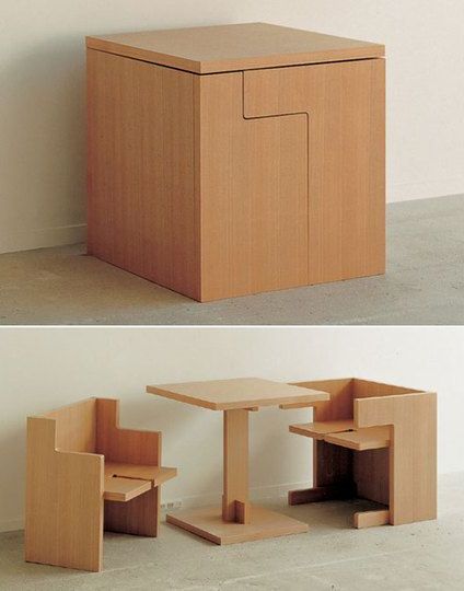Cube Seat And Table
