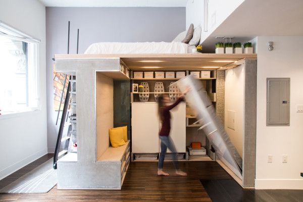 Loft With Murphy Bed