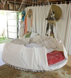 Recycle trampoline Indoor Hammock Bed
