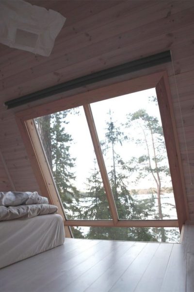 Small Cabin Bedroom View
