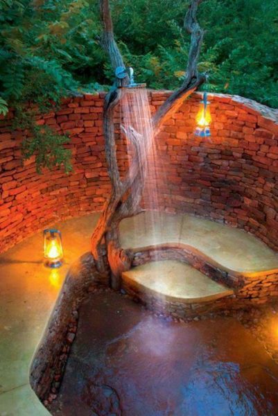 Unique Outdoor Shower