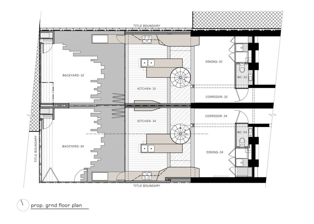 vertical concept home design floorplan