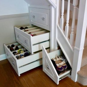 under stairs shoe storage ideas