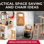 15 Practical Space Saving Table and Chair Ideas