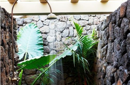 18 natural outdoor shower