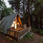 A-frame Tiny Cabin House