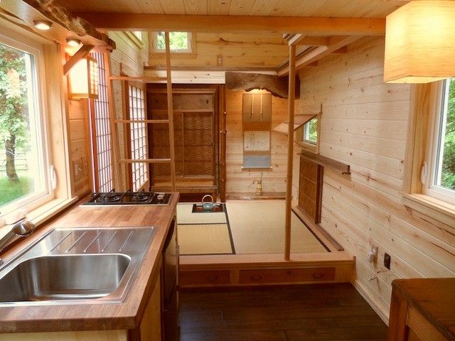 Japan Tiny Tea House Interior