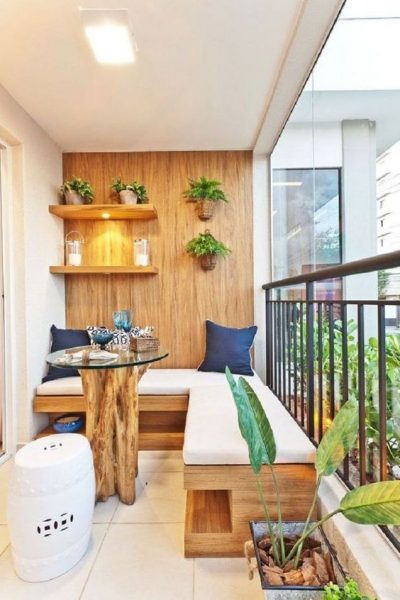 Natural Looks Balcony Ideas