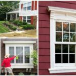 The dangers of cleaning wood windows with water and pressure washing