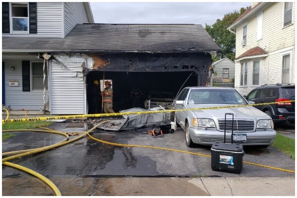 Restoring your Garage after Fire Damage