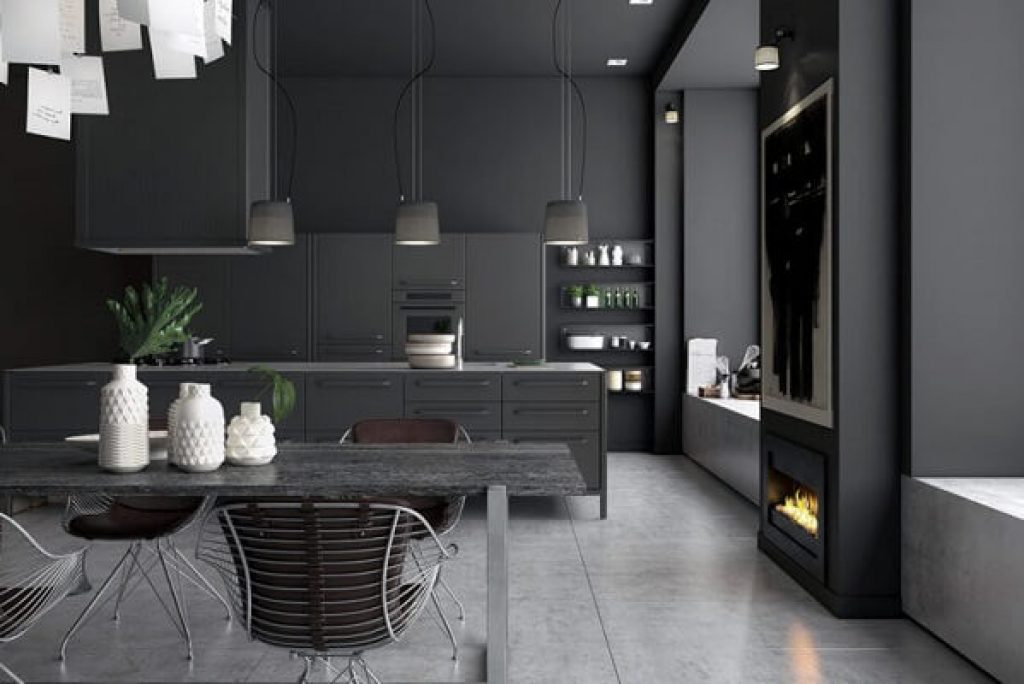Is It Possible to for a Monochromatic Kitchen to Look Dynamic