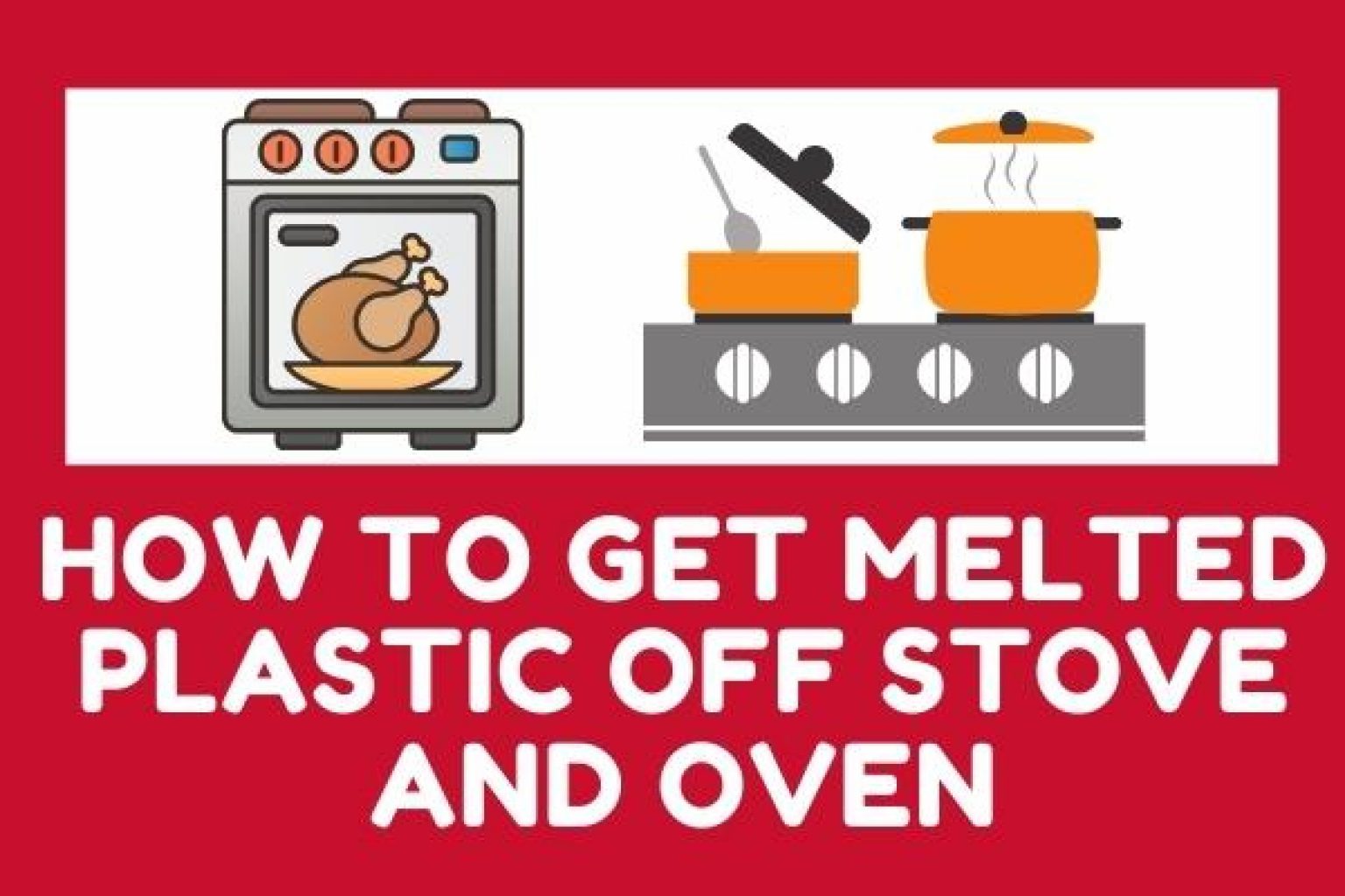 How To Get Melted Towel Off Stove Top