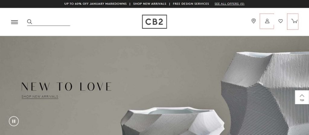 cb2 - Best Home Decor Shopping Websites