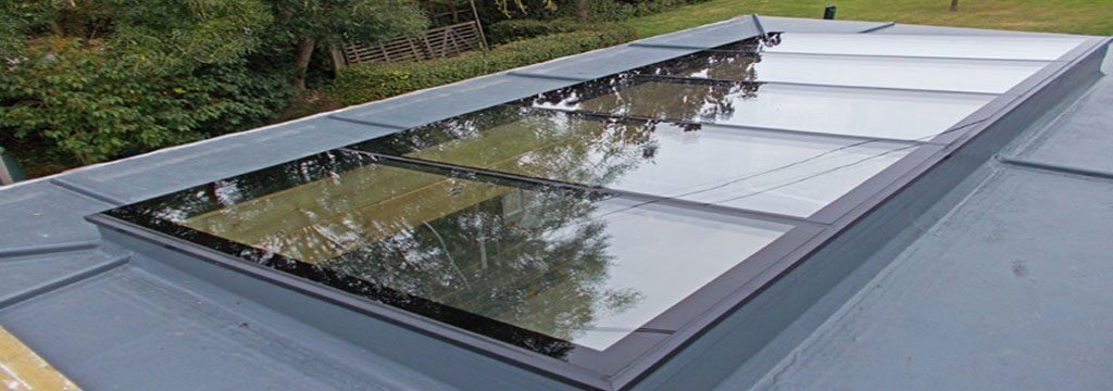 Flat Roofs Have Skylights