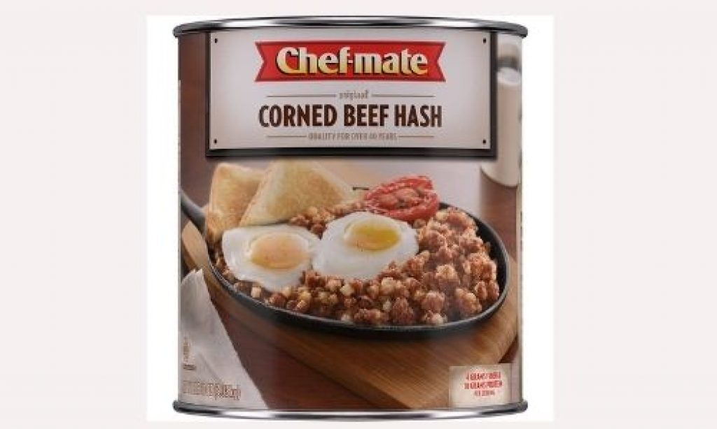 Chef-mate Corned Beef Hash, Canned Food and Canned Meat
