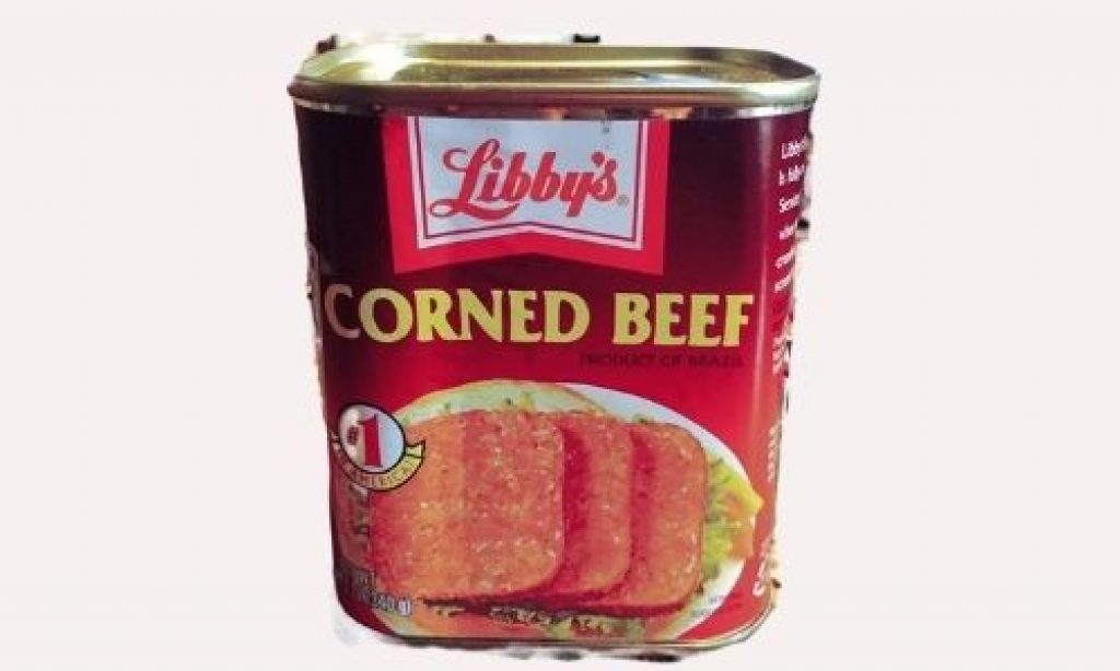 Libby's Corned Beef Canned 12oz. Pack of 2 Single Cans