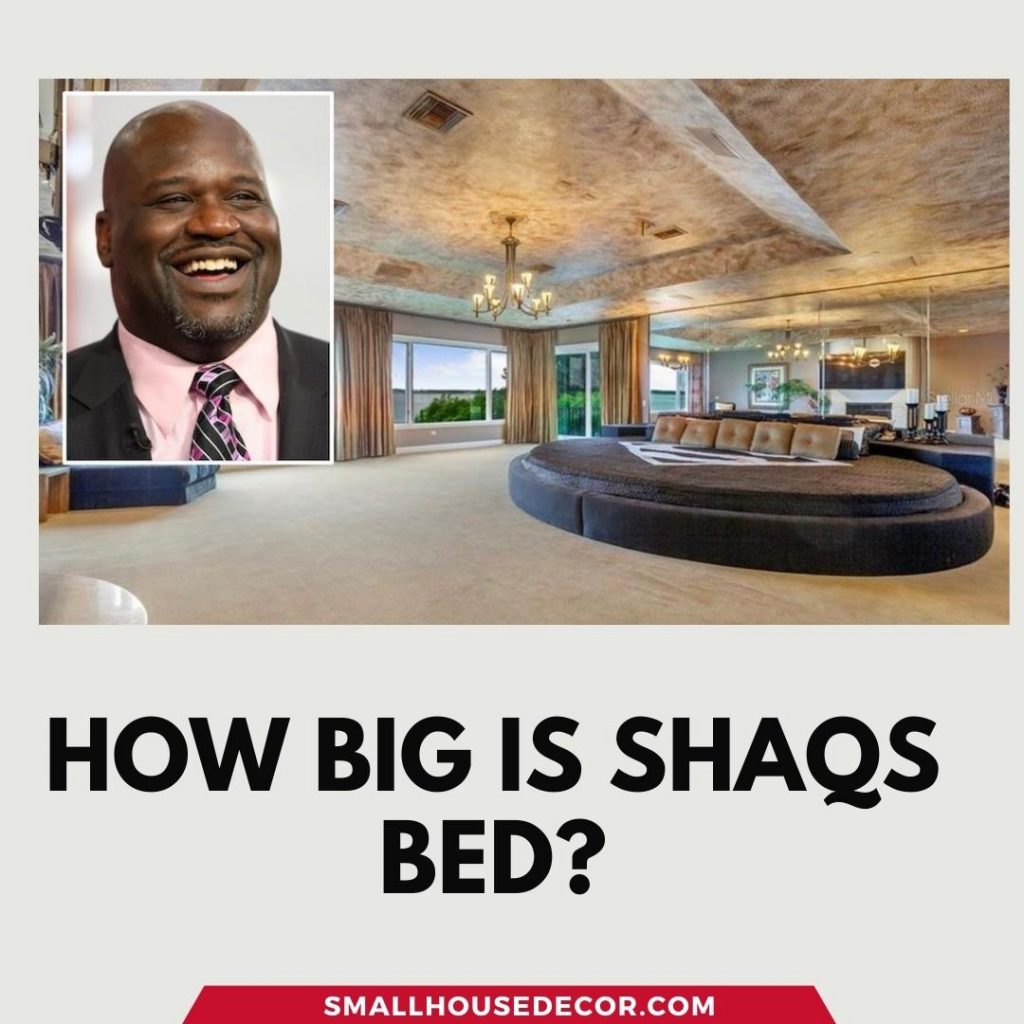 Exploring The Unique Dimensions Of Shaq's Bed: A Closer Look