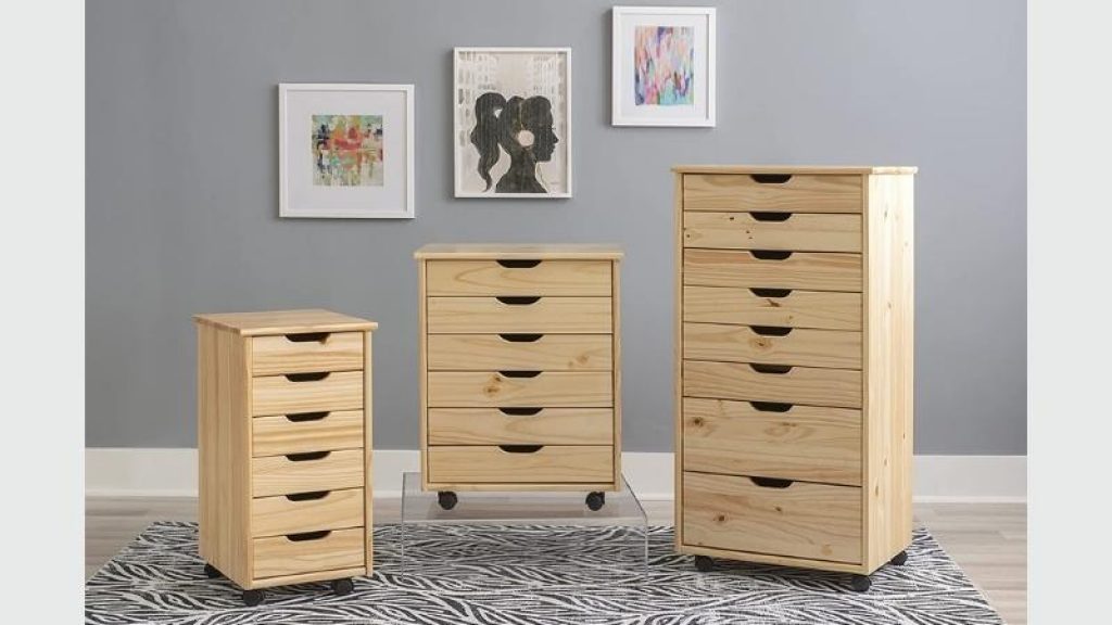 Linon Home Decor Products Corinne Six Drawer Storage - IKEA Alex Drawers Alternative