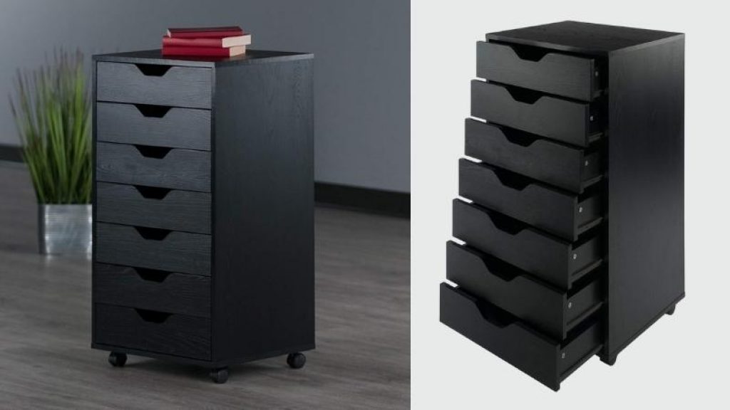 Winsome Halifax Storage_Organization, 7 drawer - IKEA Alex Drawer Alternative