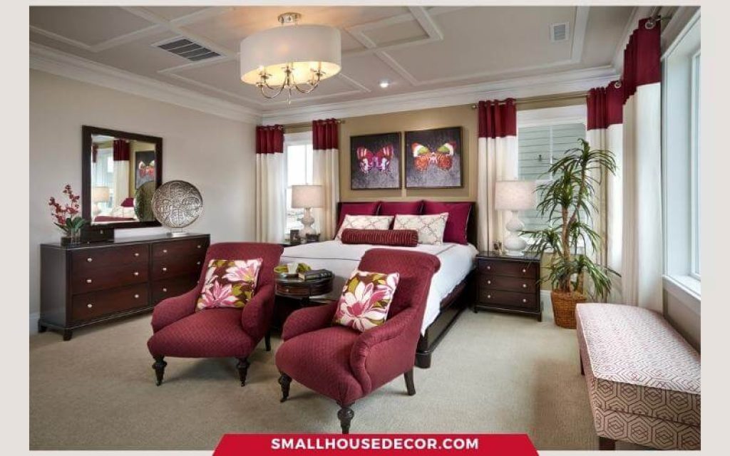 Burgundy and cream- Colors That Go Well with Burgundy (2)
