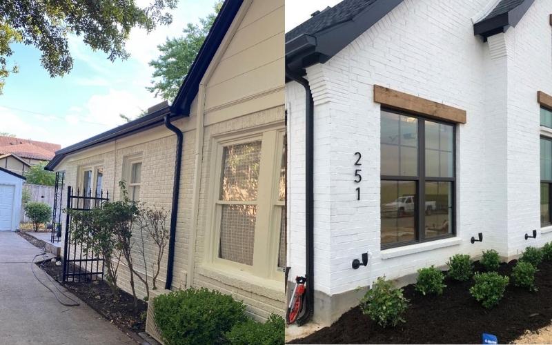 12 Black Gutters on House Ideas Make Your House Stand Out! Small