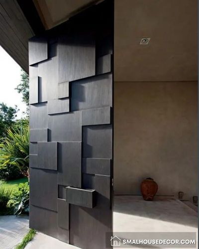 Creative Black Front Door Ideas