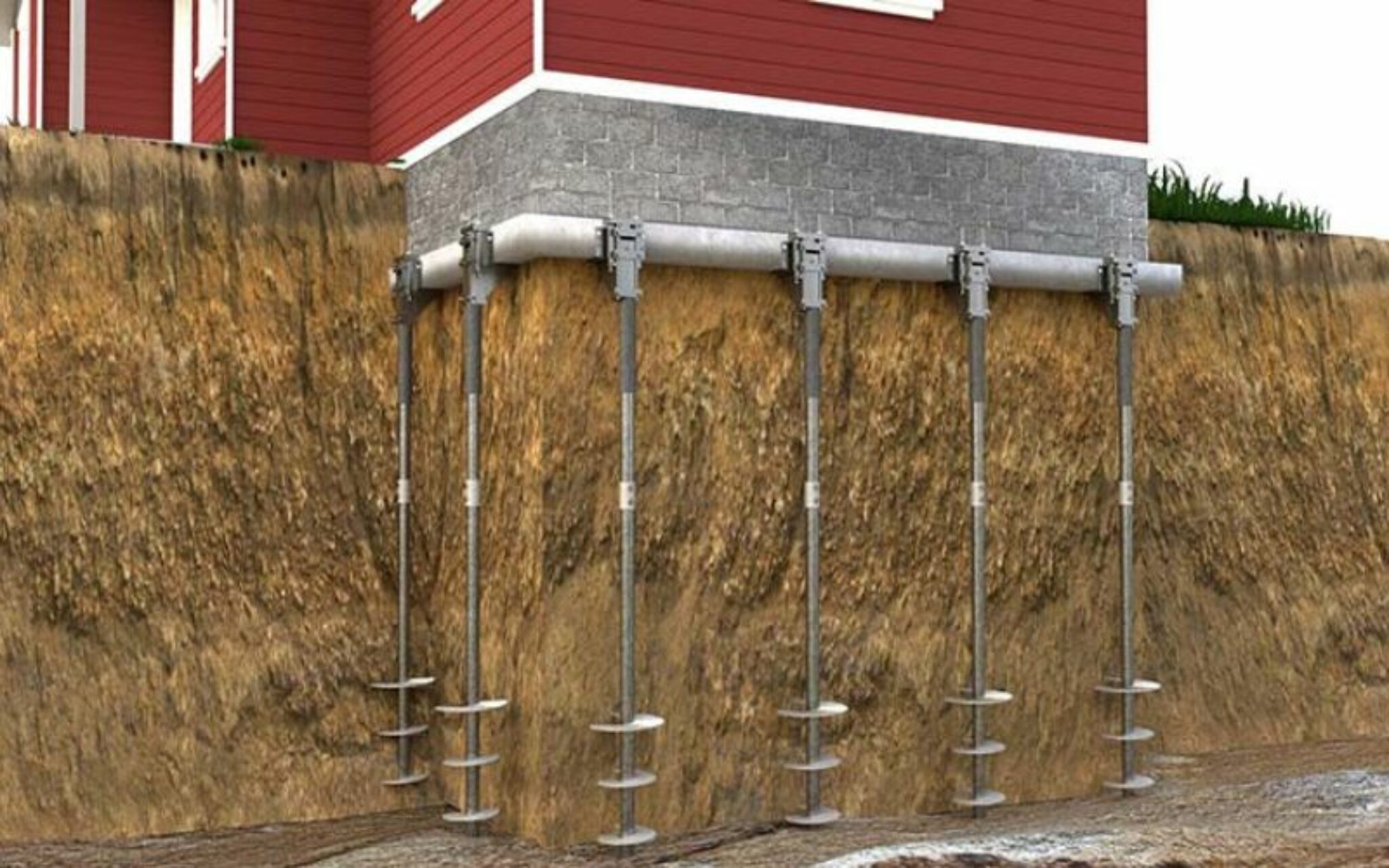 What Are Helical Piers Small House Decor