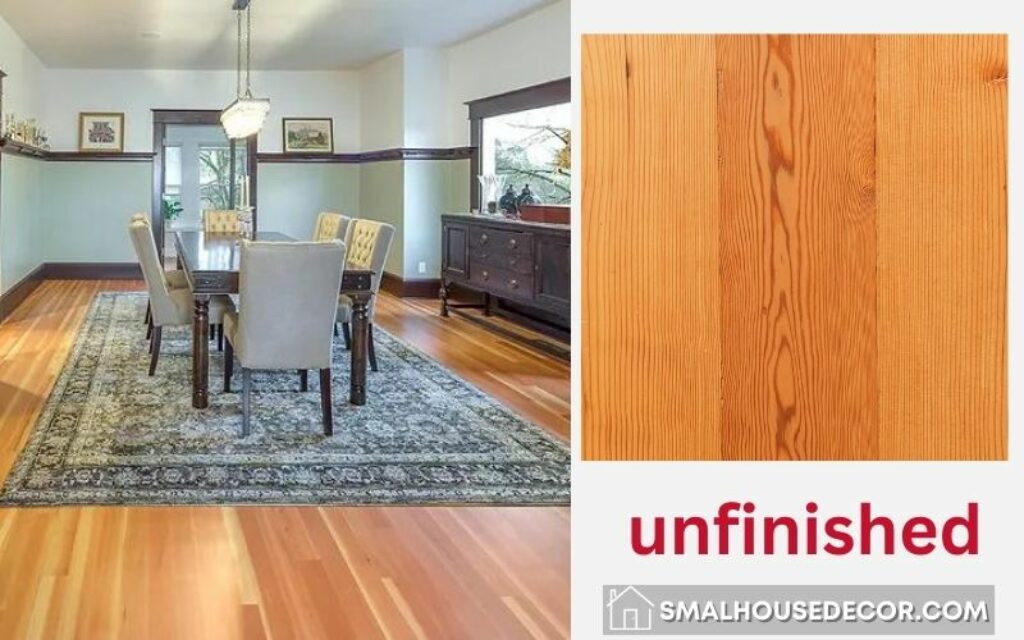 douglass fir flooring and unfinished pattern