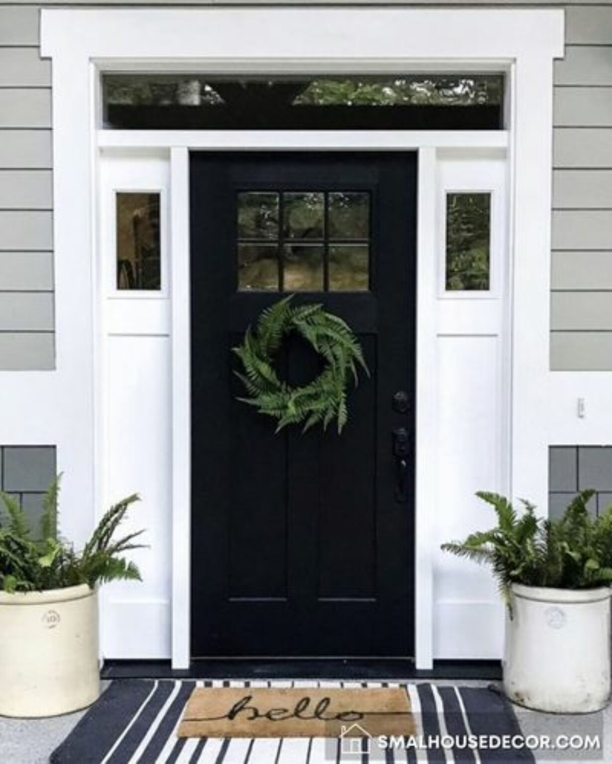 Get Inspired by These 15 Black Front Door Ideas - Small House Decor