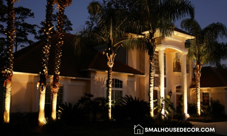 Make Your Home Beautiful and Safe with House Uplighting With Dallas Landscape Lighting