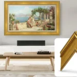 Types Of Deco TV Frames Depending On The Style And Material