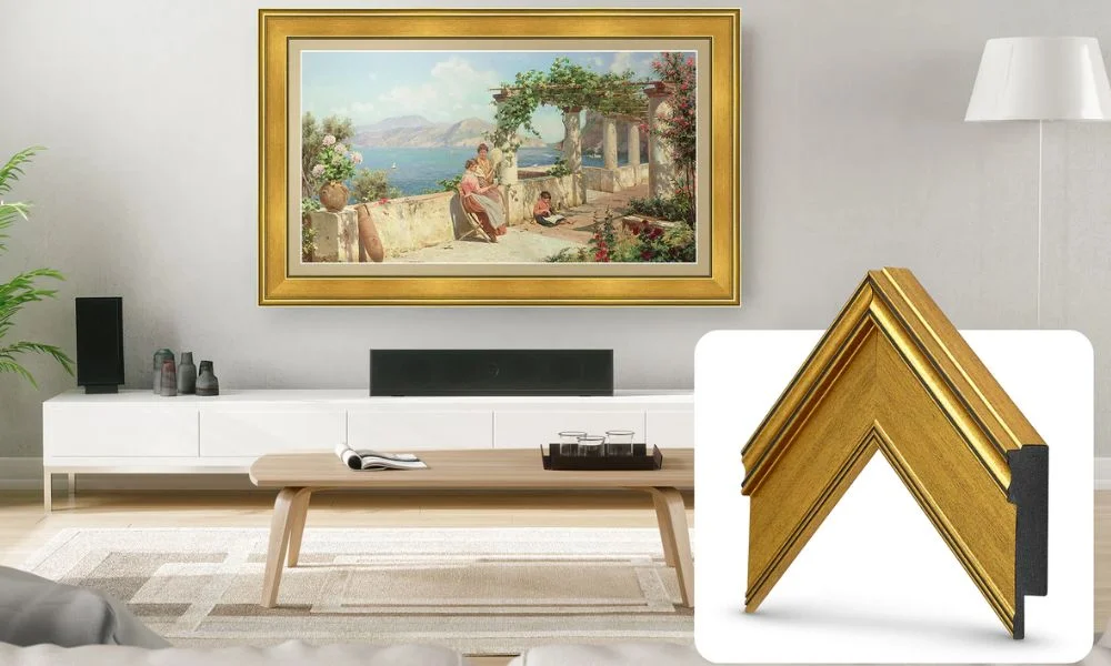 Types Of Deco TV Frames Depending On The Style And Material - Small ...
