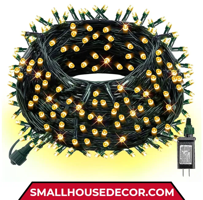 How to Put Lights on a Wreath - Dazzle Bright String Lights