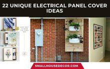 22 Unique Electrical Panel Cover Ideas + DIY Videos