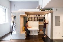 Creative And Functional Loft System For Small Condo