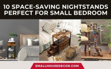 10 Space-Saving Nightstands Perfect for Small Bedroom