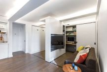 37 Square Meters Apartment With Moving Wall Design