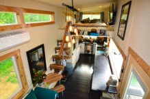 224 Square Feet Tiny House Trailer – Interiors Tours